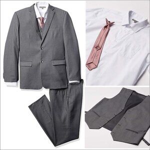 Geoffrey Beene Baby Boy's 5-Piece Suit (Jacket, Vest, Pants, Shirt, & Tie-Size:3